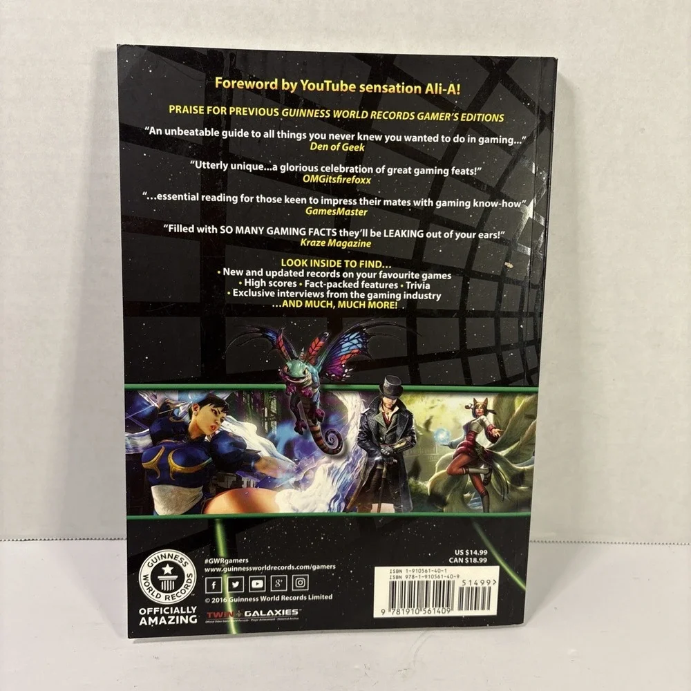 Guinness World Records 2017 Gamer's Edition Paperback Star Wars Special Ali-A